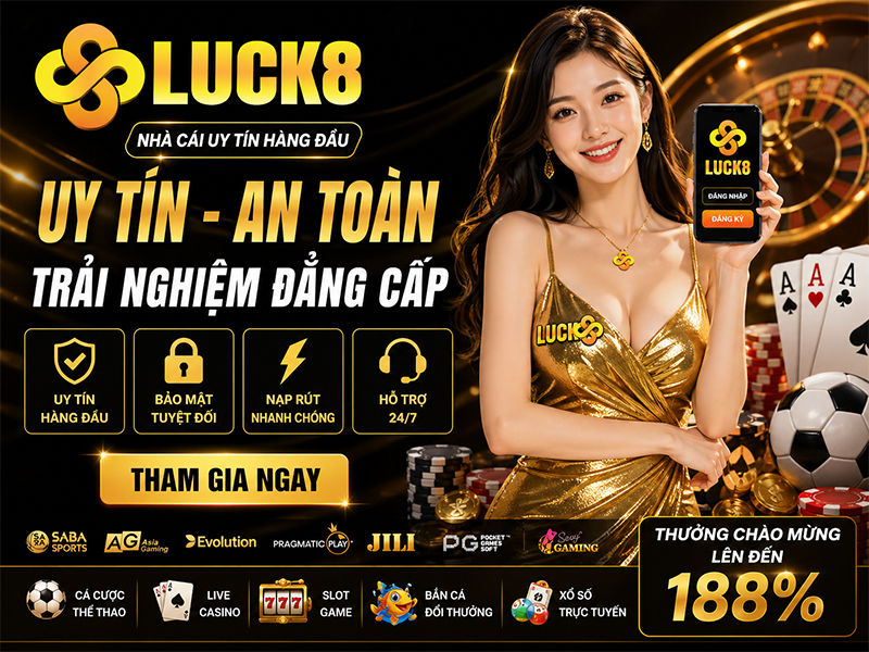 LUCK8 🎖️ Trang Chủ Luck8 Chính Thức Đăng Ký & Đăng Nhập +89K - Kamepo