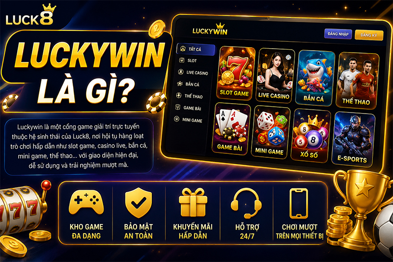 Luckywin – Điểm Đến Giải Trí Online Dành Cho Game Thủ Việt - Kamepo